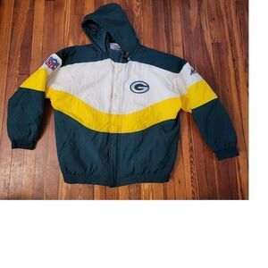 Green Bay Packers APEX One Pro Line Full-Zip Jacket VTG Mens XL in good conditio